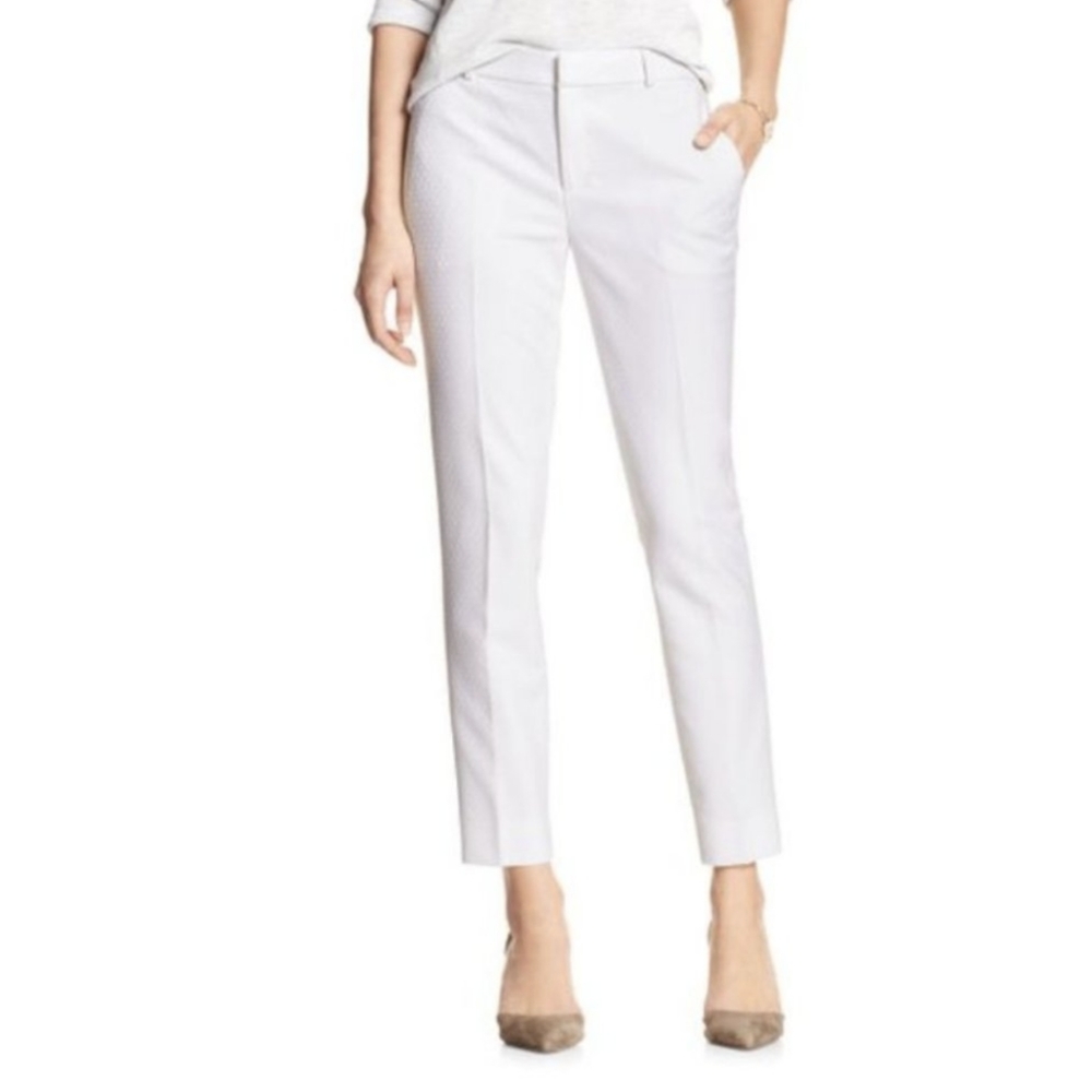 Banana Republic, White Pants, Size 0P